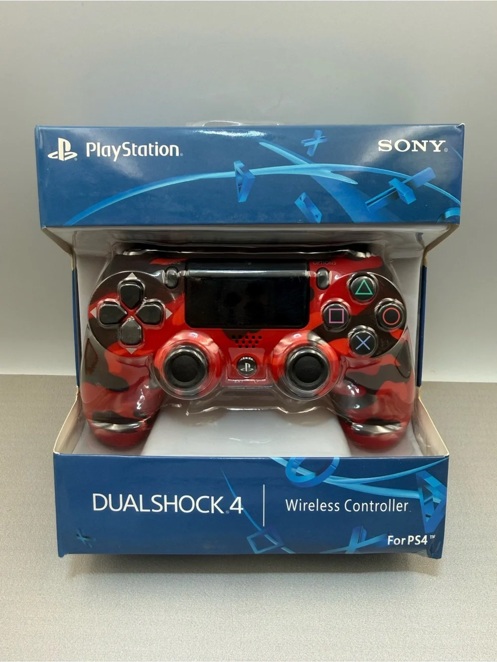 Controller for PS4 Black&Red